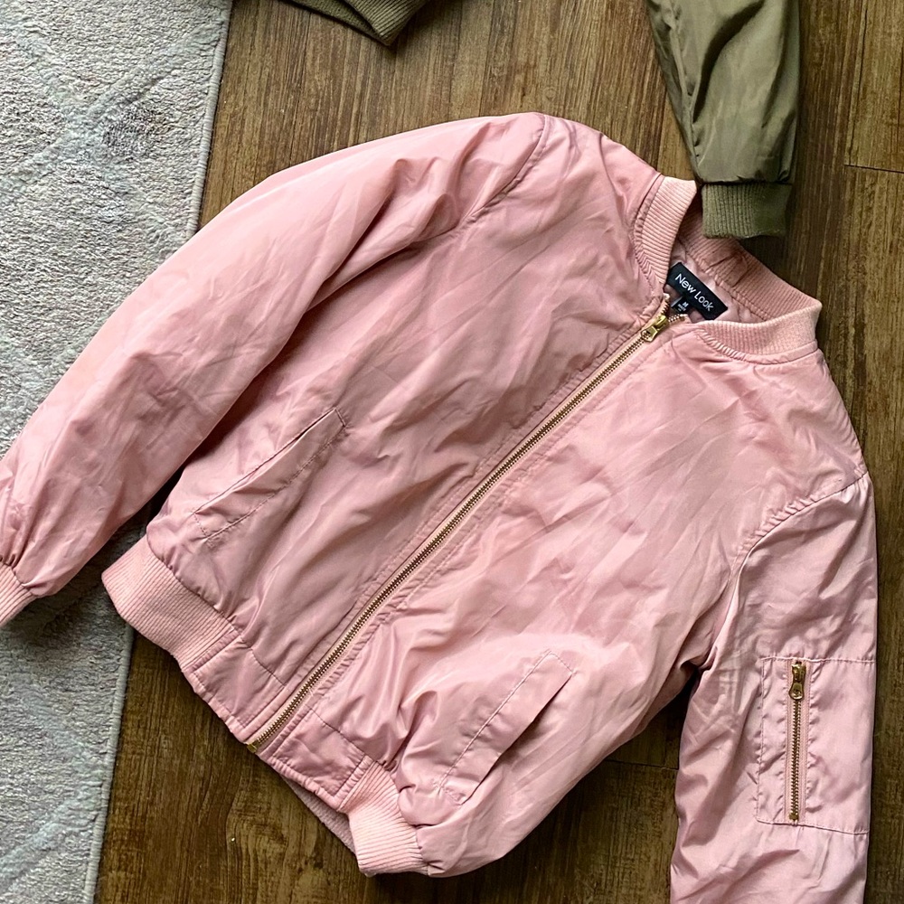 Pink Bomber Jacket